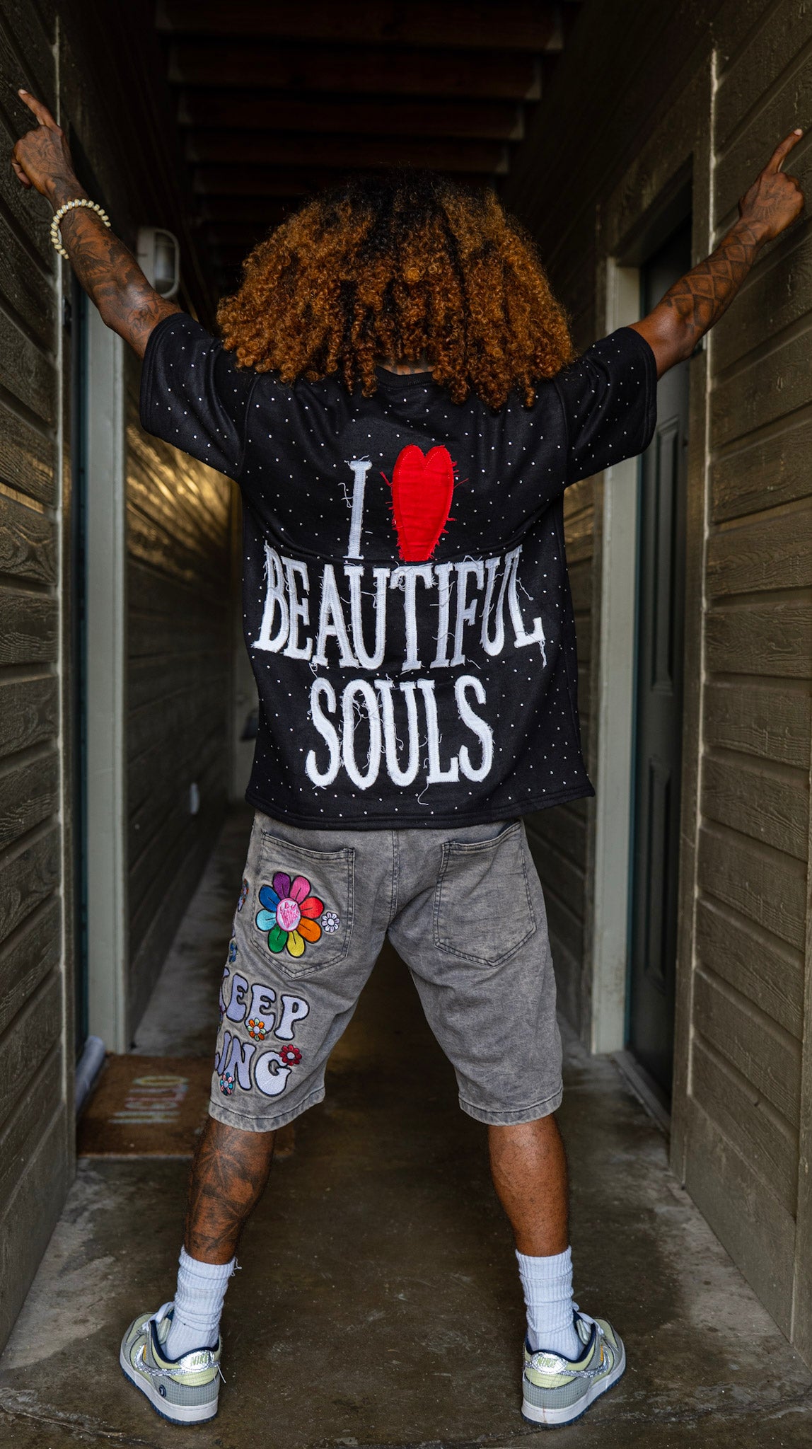 I ❤️ BEAUTIFULSOULS w/Rhinestones